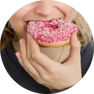 Sweet craving moment
